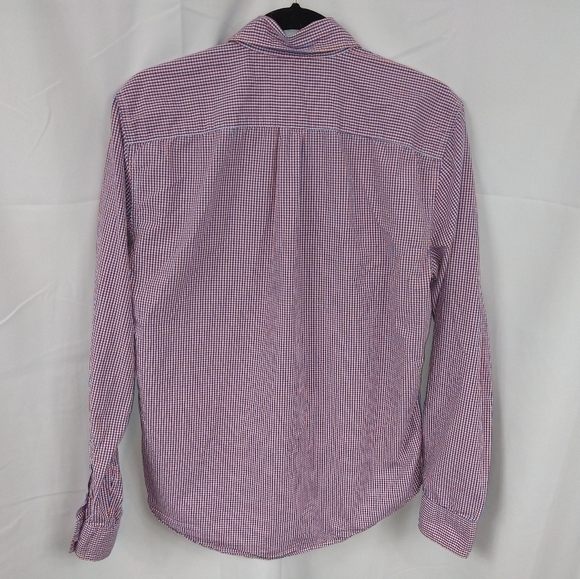 Gap Men's Checked Button Down Shirt Sz Medium - Picture 4 of 8